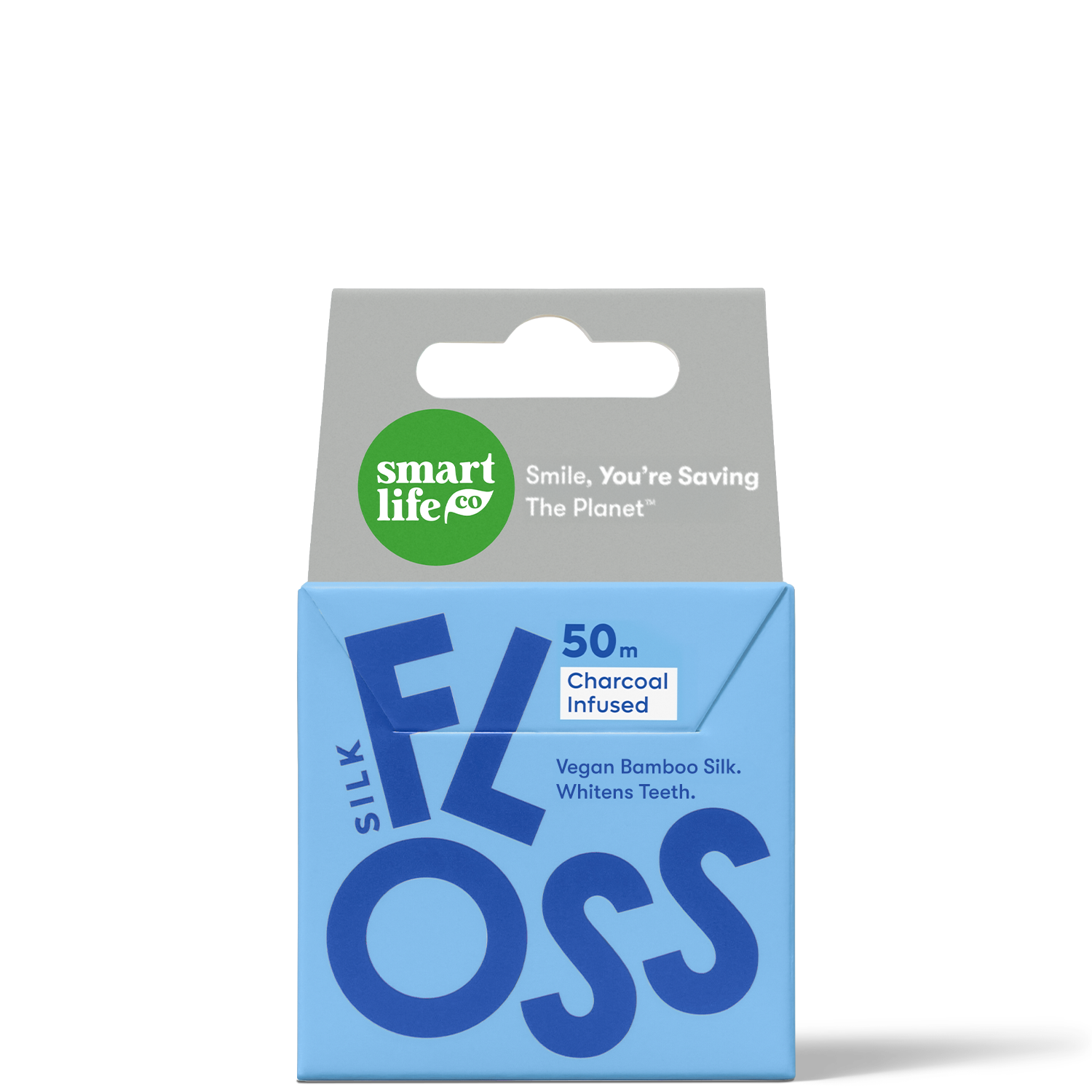 Eco-Friendly Charcoal Silk Floss: Gentle & Vegan Care
