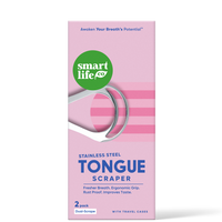 Eco-friendly stainless steel tongue cleaner for fresher breath and oral care