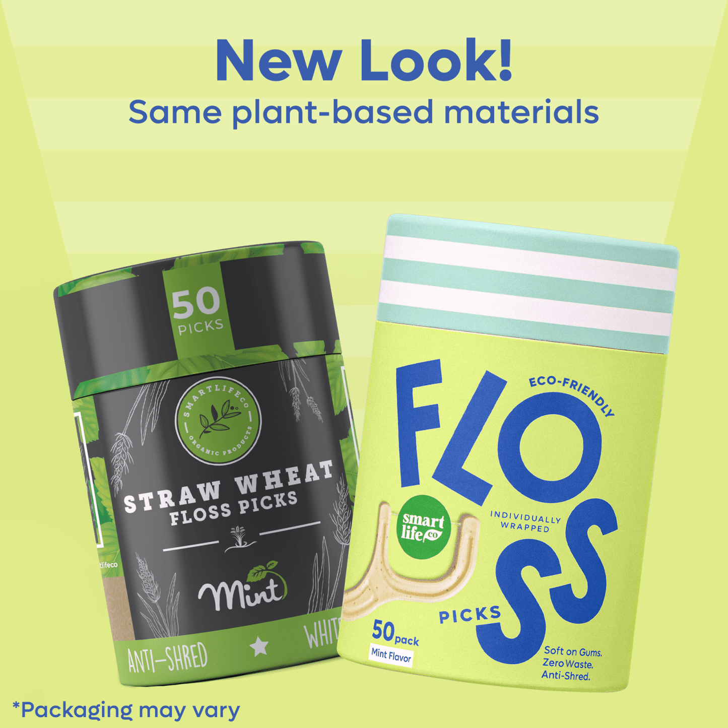 Individually Wrapped Floss Picks - Mint