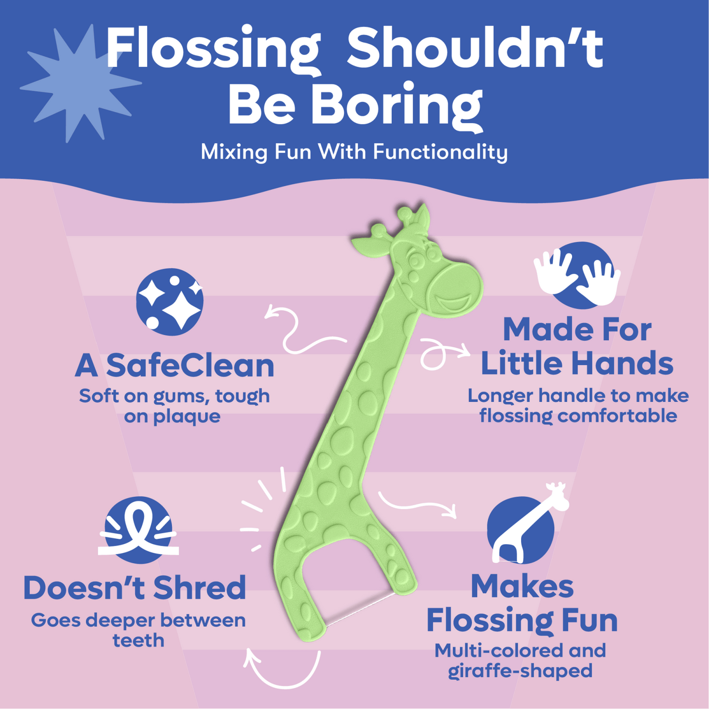 Kids Flossers - Unflavored