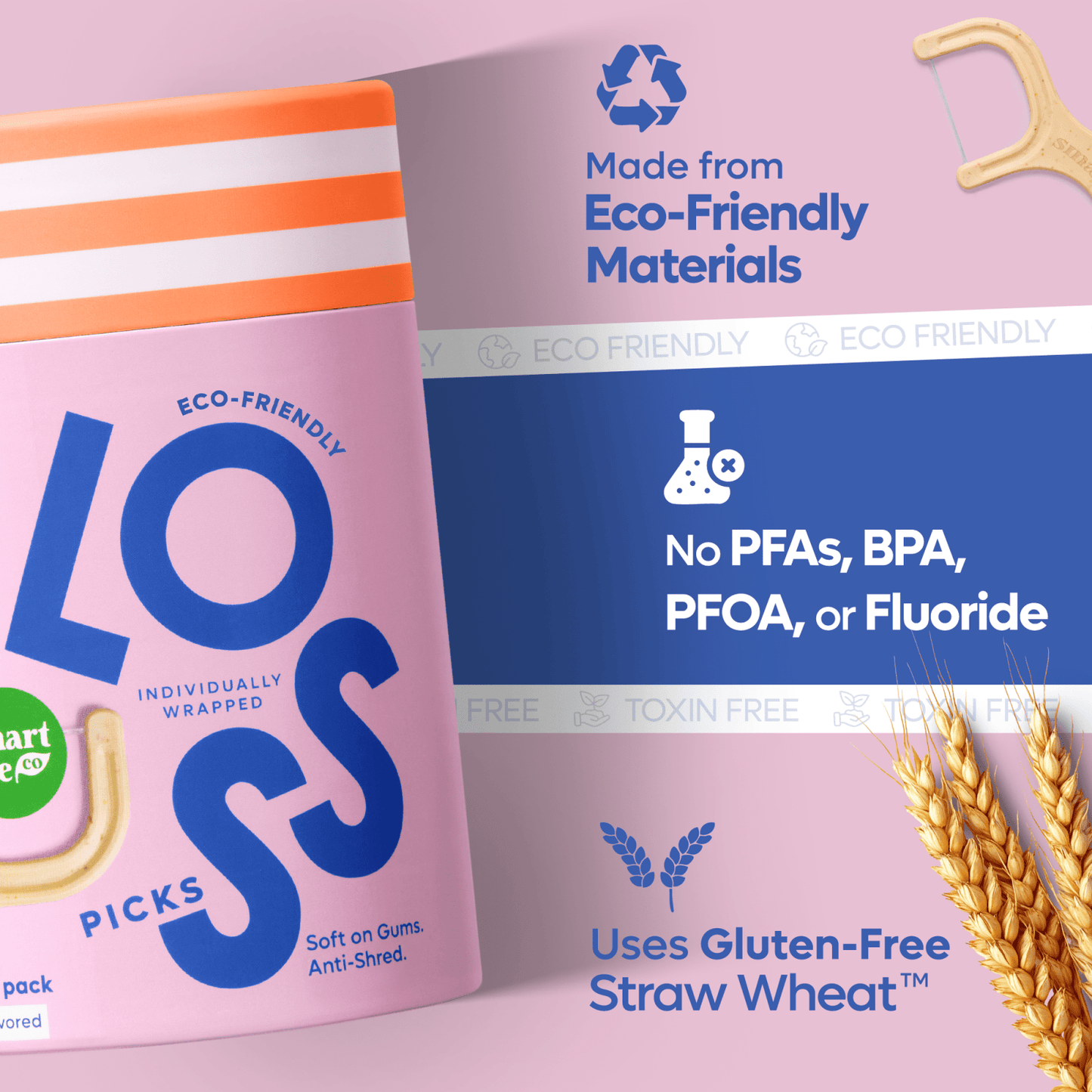 Individually Wrapped Flossers - Unflavored