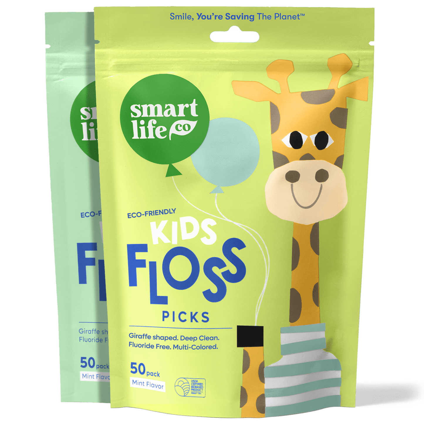 Kids Flossers - Mint