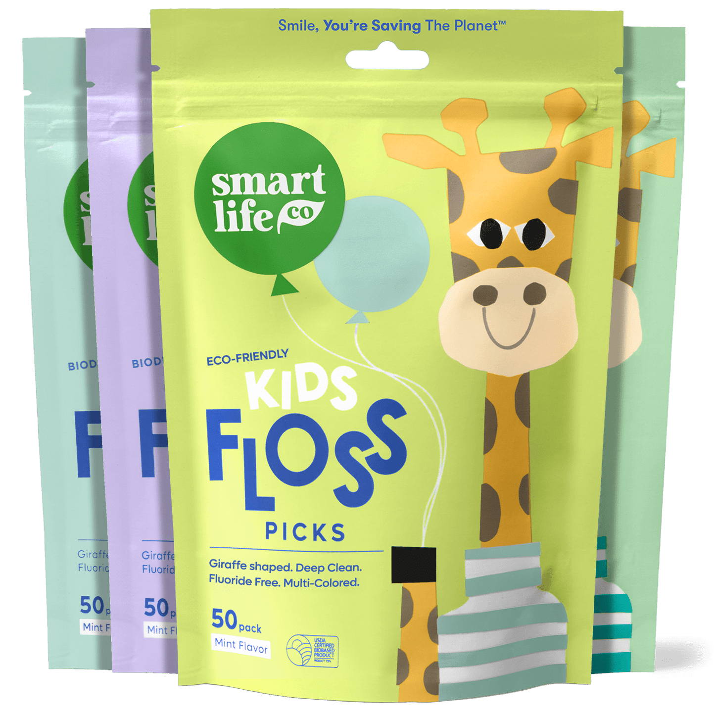 Kids Flossers - Mint