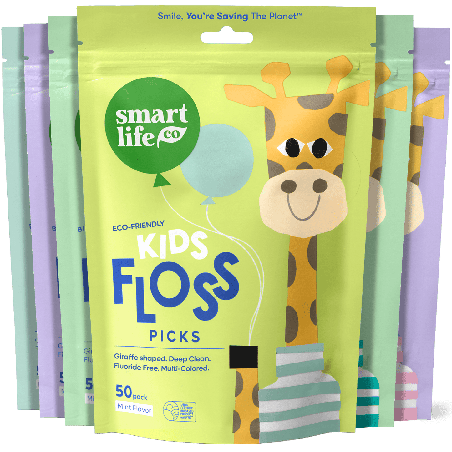 Kids Flossers - Mint