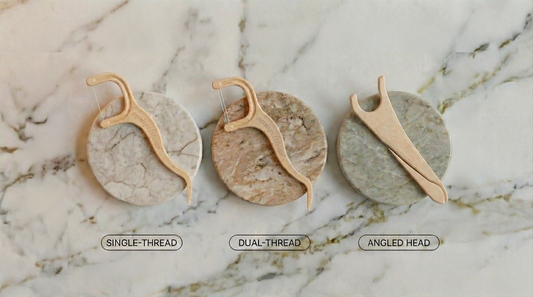 Different floss picks styles explained