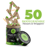 Individually Wrapped Floss Picks by Smartlifeco,var_mint