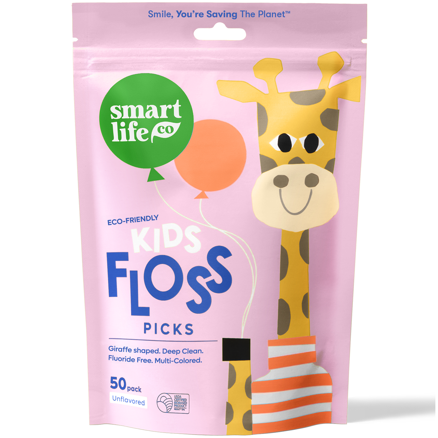 biodegradable kids flossers unflavored
