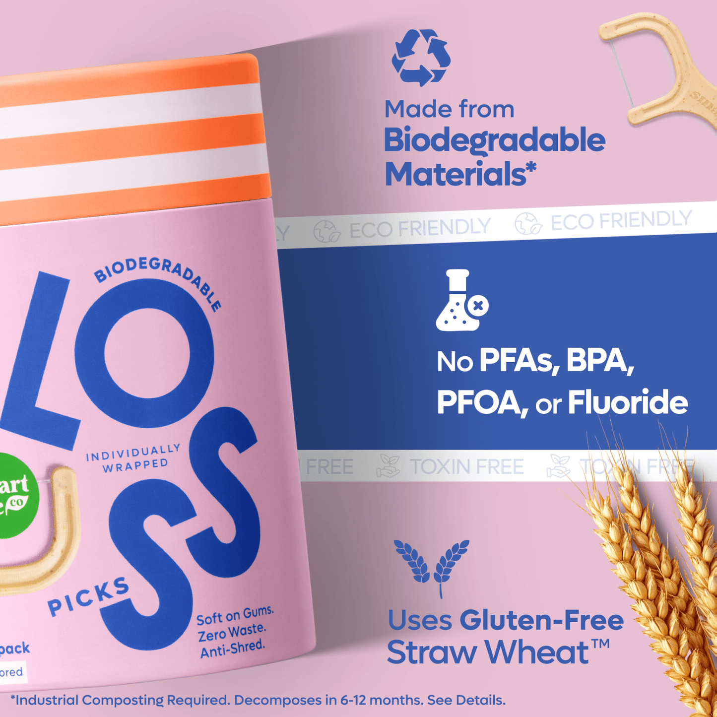 Individually Wrapped Flossers - Unflavored