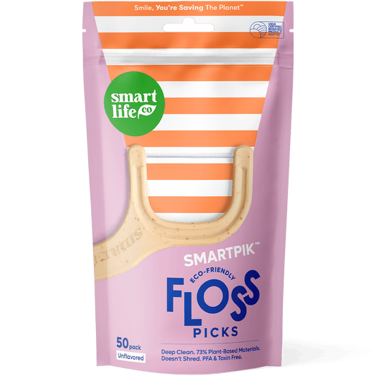 biodegradable floss picks unflavored